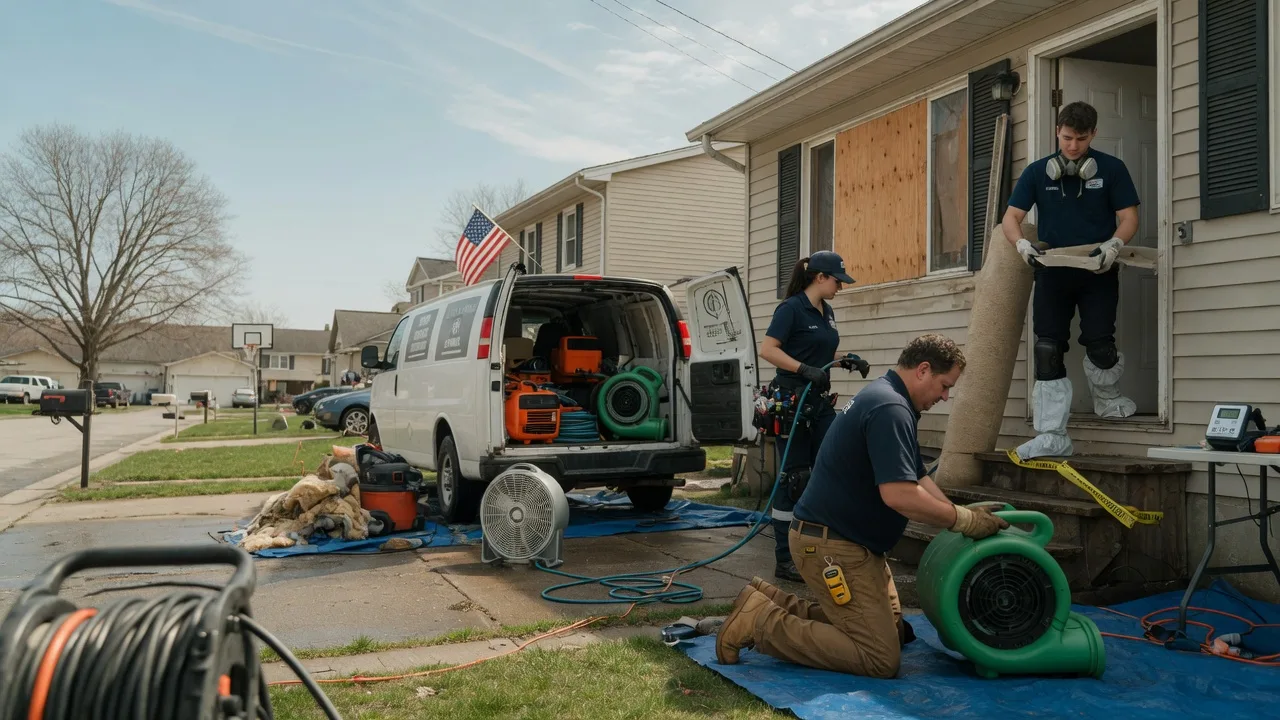 Water Damage Restoration in Annapolis, IL near me
